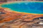 The Prismatic Spring is known for its incredible blueish color. Art Print